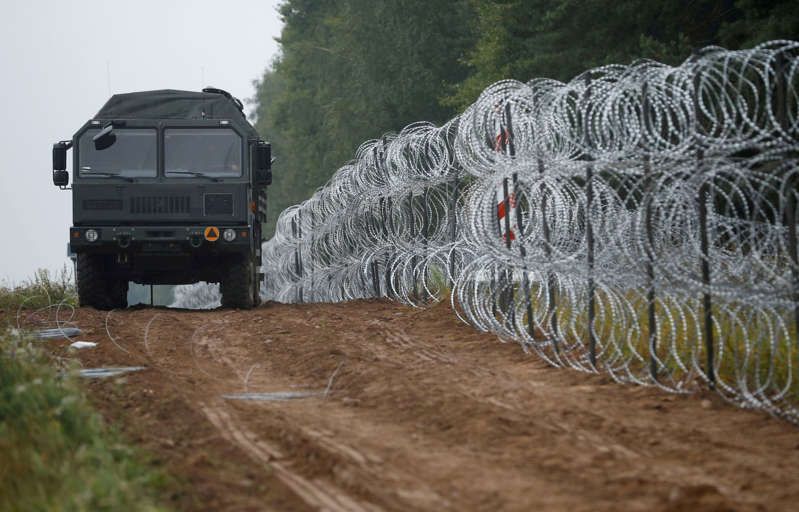 Гибридная война на границе Беларуси и Польши