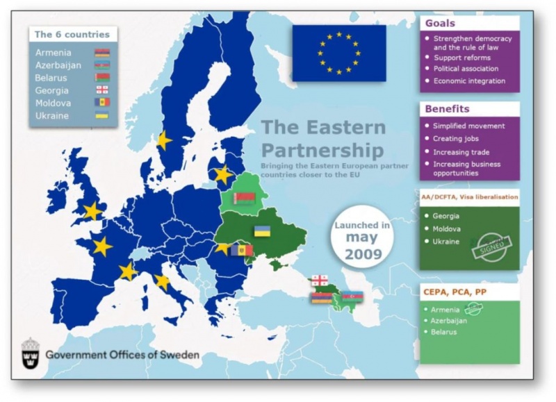 Евросоюз принял на саммите в Брюсселе программу "Восточного партнерства"