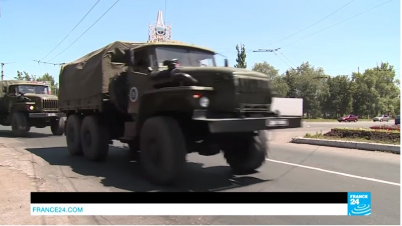 Репортаж France24 о войне на Донбассе