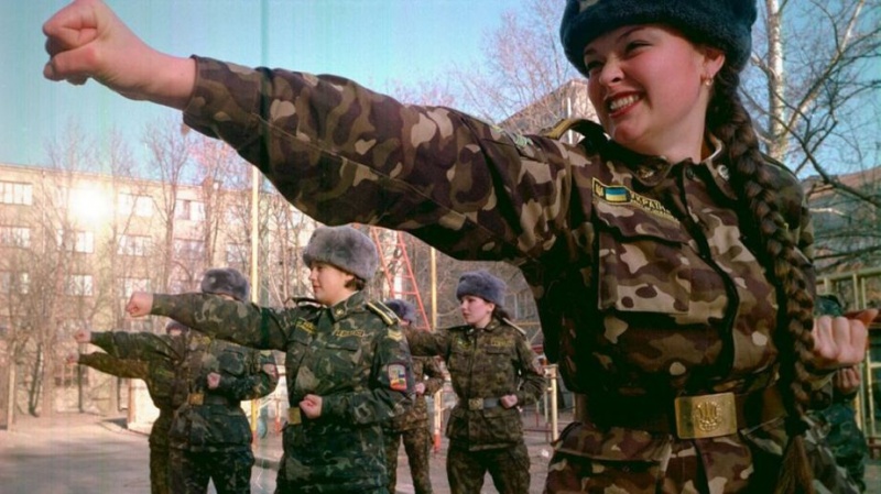 Женщины-солдаты Украины борются за равенство на поле боя