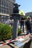 Памятник Путину установили в Запорожье в День Независимости Украины